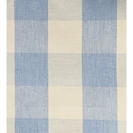 Avon Check Fabric By Ian Mankin In Bluebell Jane Clayton