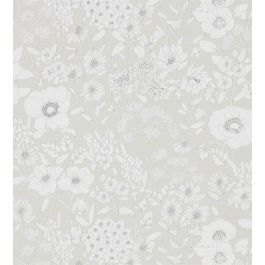 Maelee Wallpaper In Dove By Sanderson Jane Clayton