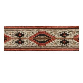 Sedona Embroidered Border Trimmings In Pinon By Samuel Sons Jane