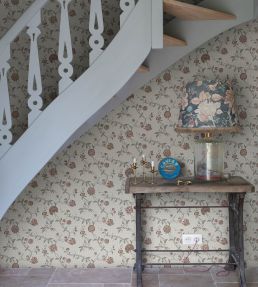 Adelaide Wallpaper In Terracotta By Sandberg Jane Clayton