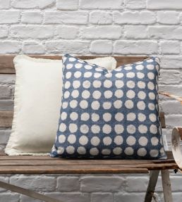 Jebel Ready Made Cushions In Indigo By The Pure Edit Jane Clayton