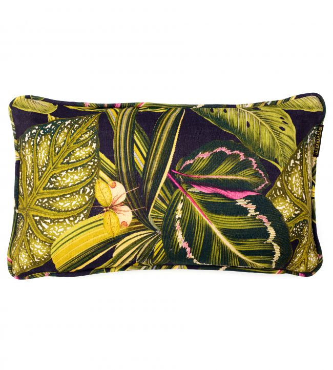 Green patterned outlet cushions