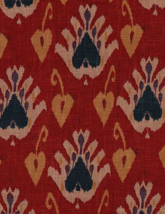 Sokoto Fabric by Andrew Martin in Red | Jane Clayton