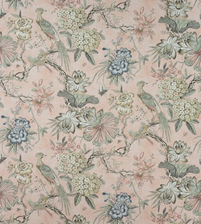 Villeneuve Fabric by Anna French in Blush | Jane Clayton