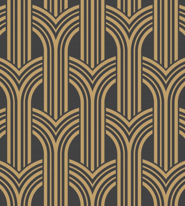 Art Deco Arches Wallpaper in 10 by Today Interiors | Jane Clayton