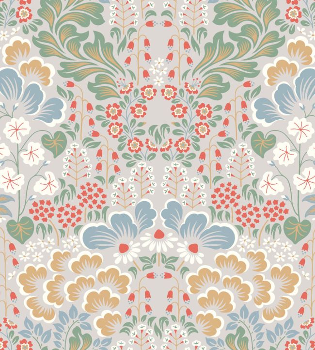 Blomstervall Wallpaper In Neutral By Borastapeter | Jane Clayton