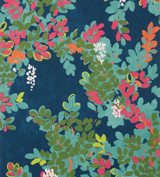 Navy and on sale pink wallpaper