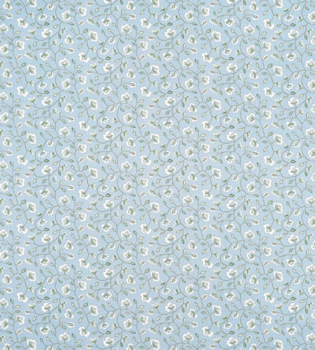 Chelsea Fabric by Anna French Soft Blue & Green