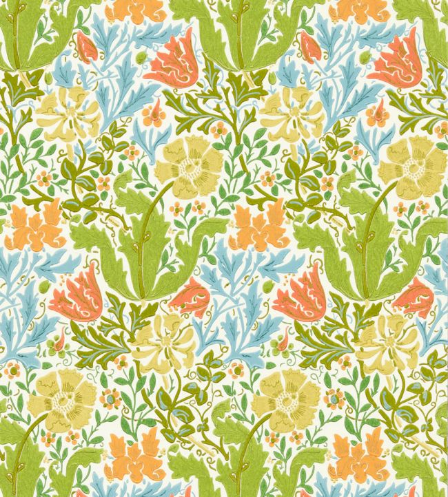 Compton Wallpaper in Spring by Morris & Co | Jane Clayton