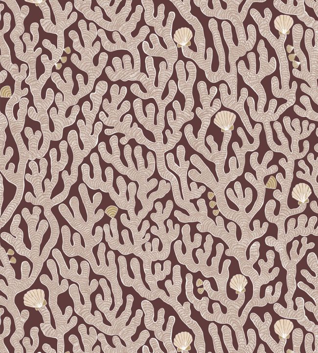 Coral Wallpaper by Josephine Munsey Spicer Brown