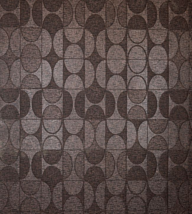 Curve Wallpaper in Dark Taupe by Arte