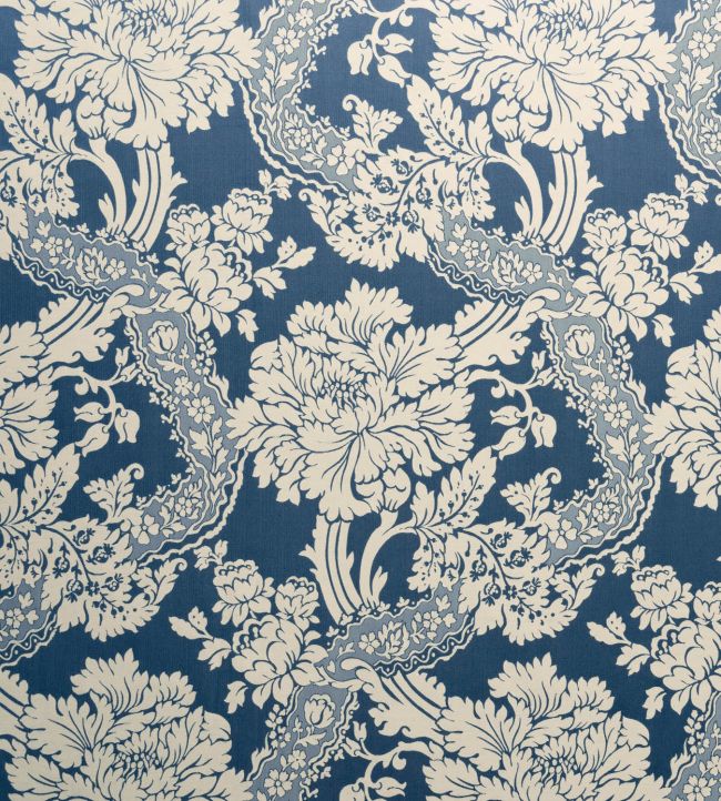 Deauville Fabric in Indigo by Warner House | Jane Clayton