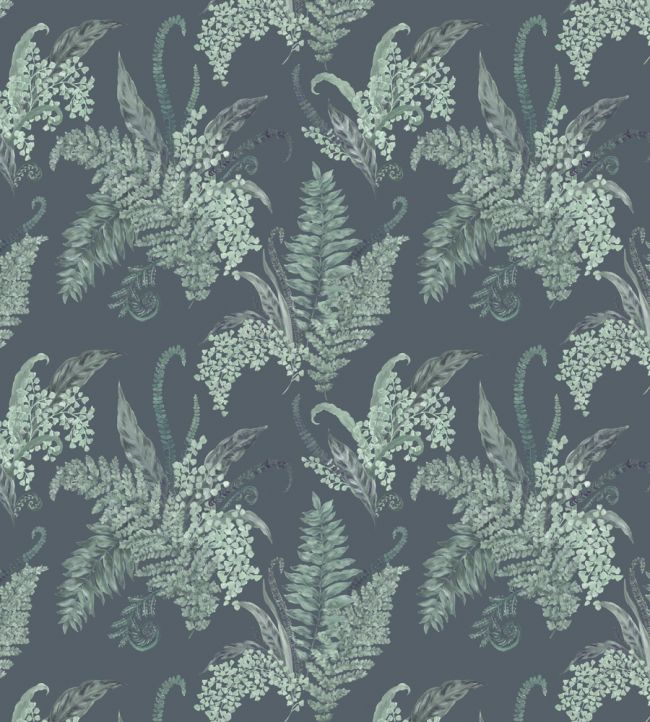 Eden Wallpaper In Cadet By Blendworth 