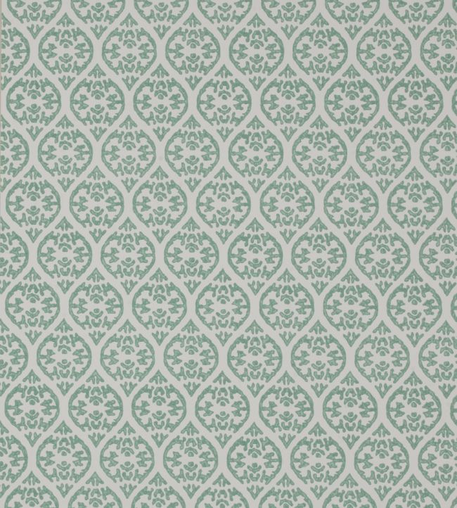 Elphin Wallpaper in Green by Jane Churchill | Jane Clayton