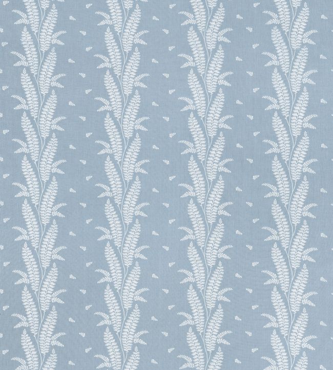 Ensbury Fern Fabric by Anna French Blue