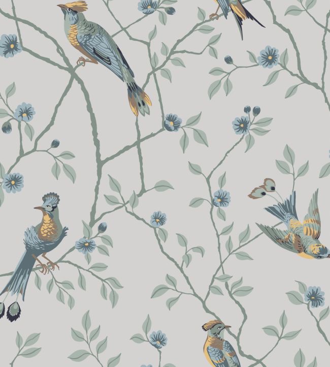 Eugen Wallpaper in Sandstone by Sandberg | Jane Clayton