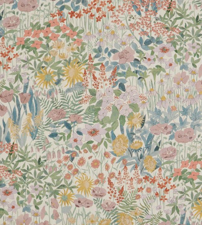 Faria Flowers Fabric by Liberty Lichen