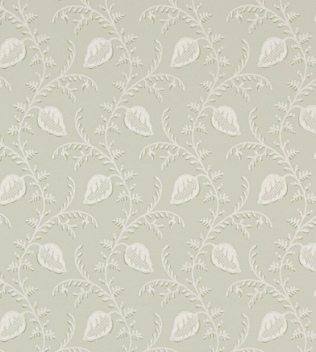 Felicity Wallpaper in Willow by Colefax and Fowler | Jane Clayton
