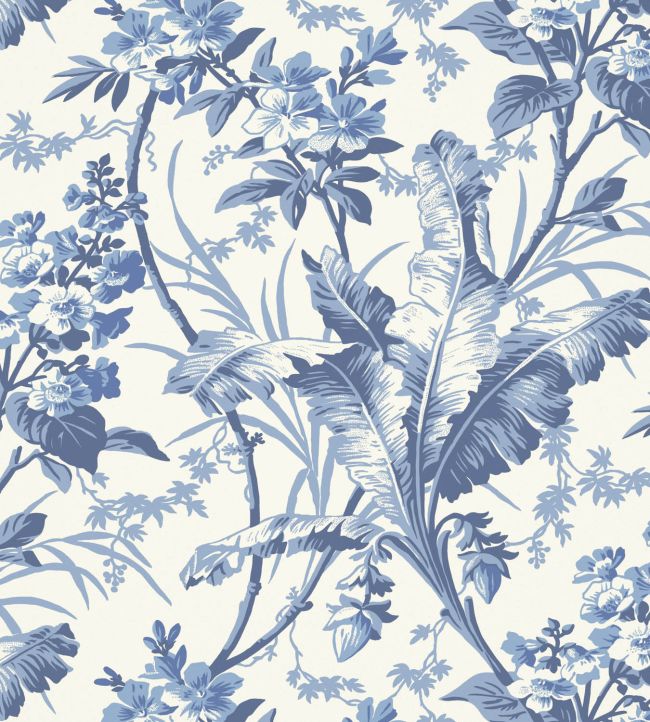 Brunschwig & Fils - Jardin Fleuri Wallpaper