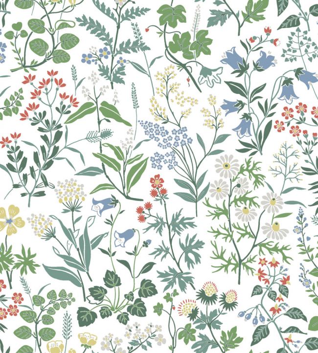 Flora' wallpaper, pink by Gucci | Wallpapers | FRANKBROS