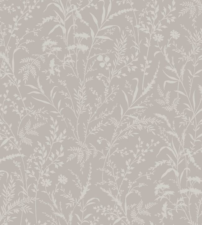 Florian Wallpaper in Grey by Borastapeter | Jane Clayton