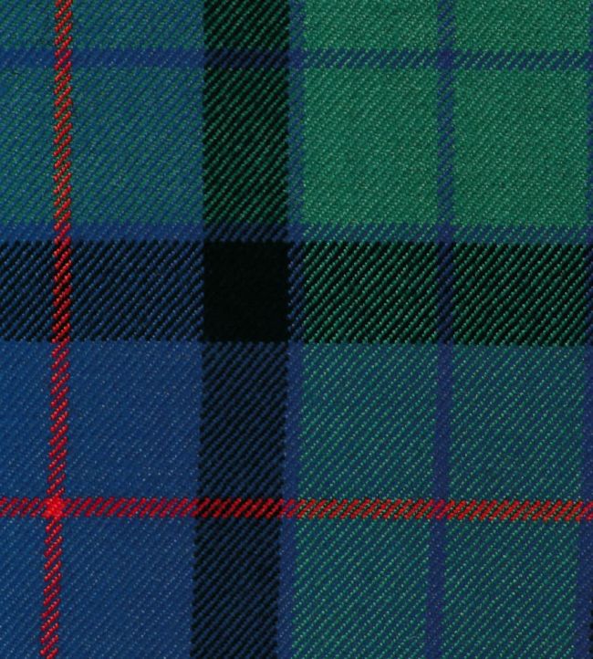 Flower Of Scotland Fabric in Blue/Green by The Isle Mill | Jane Clayton