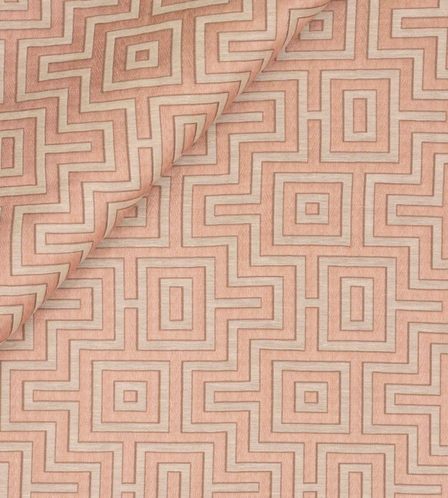 Fret Maze Fabric by Jim Thompson Blossom