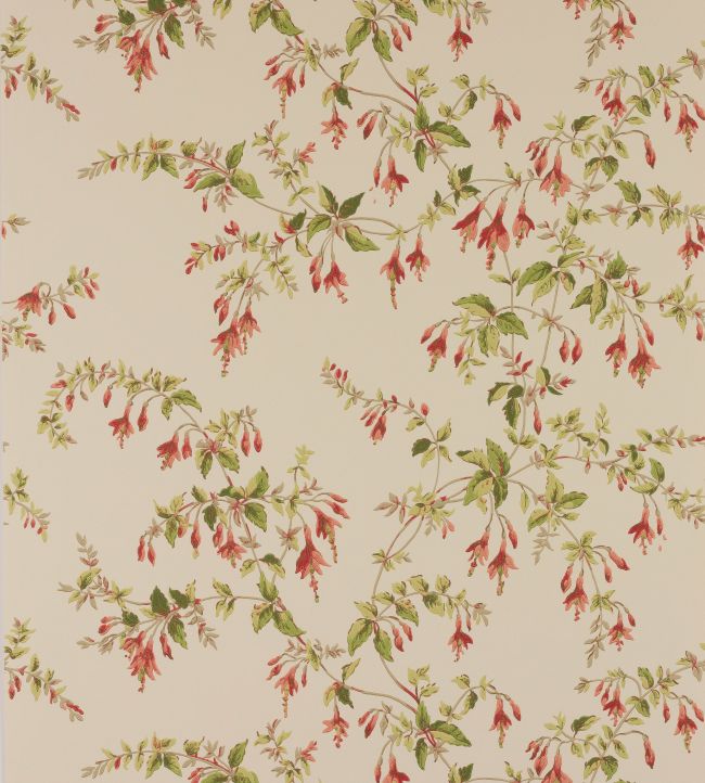 Buy Fleur Fuchsia Wallpaper - Tatie Lou