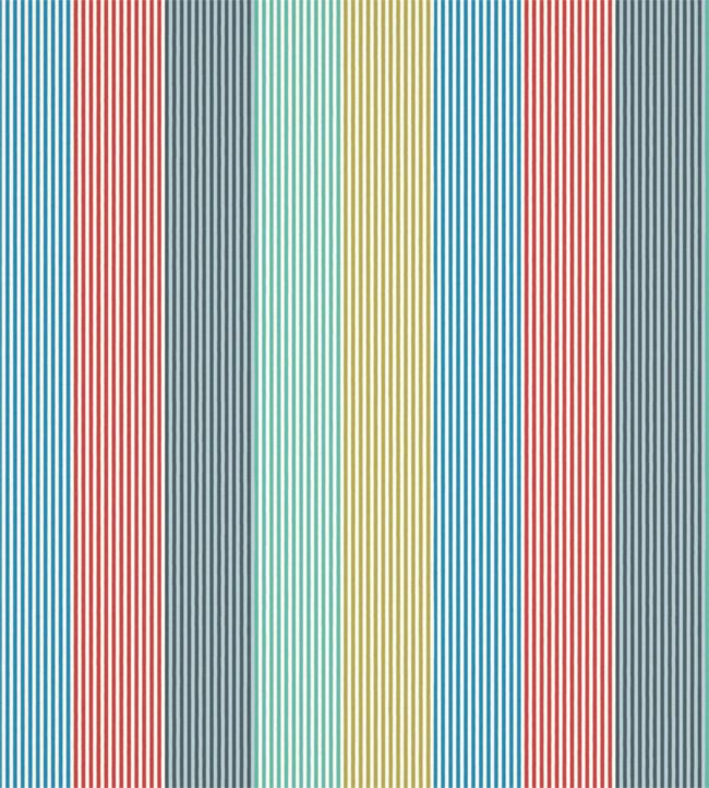 Fairground red & yellow vertical stripes | Socks