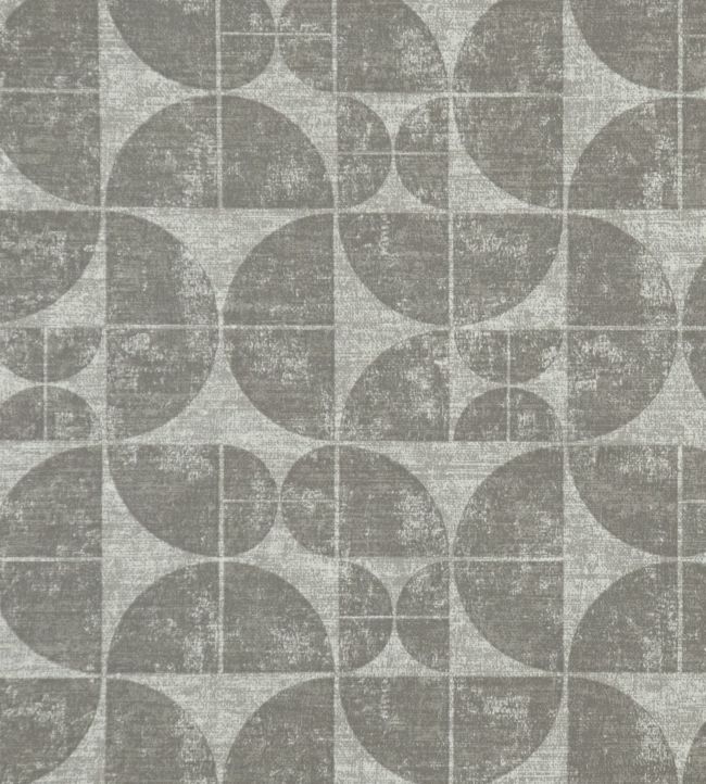 Acton Wallpaper by Ian Mankin in Grey | Jane Clayton