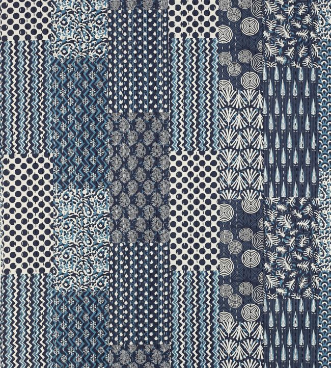 Imri Fabric In Indigo By Jane Churchill 