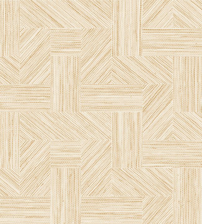 Intarsio Wallpaper in Mustard by Arte | Jane Clayton