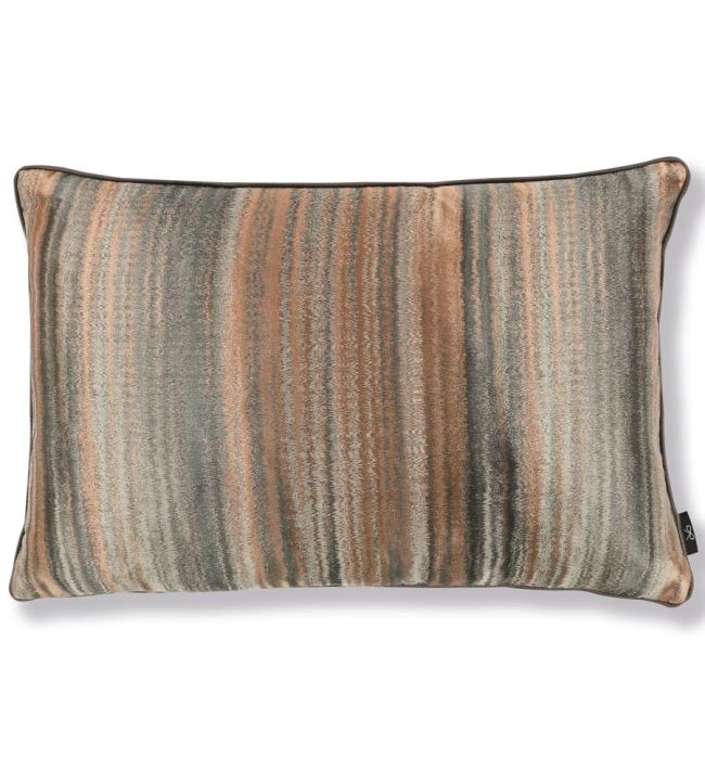 Iridos Ready Made Cushions in Copper by Black Edition Jane Clayton