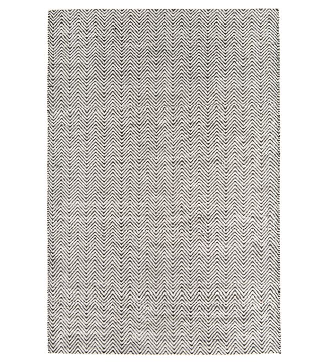 Ives Rug by Asiatic in Black, White | Jane Clayton