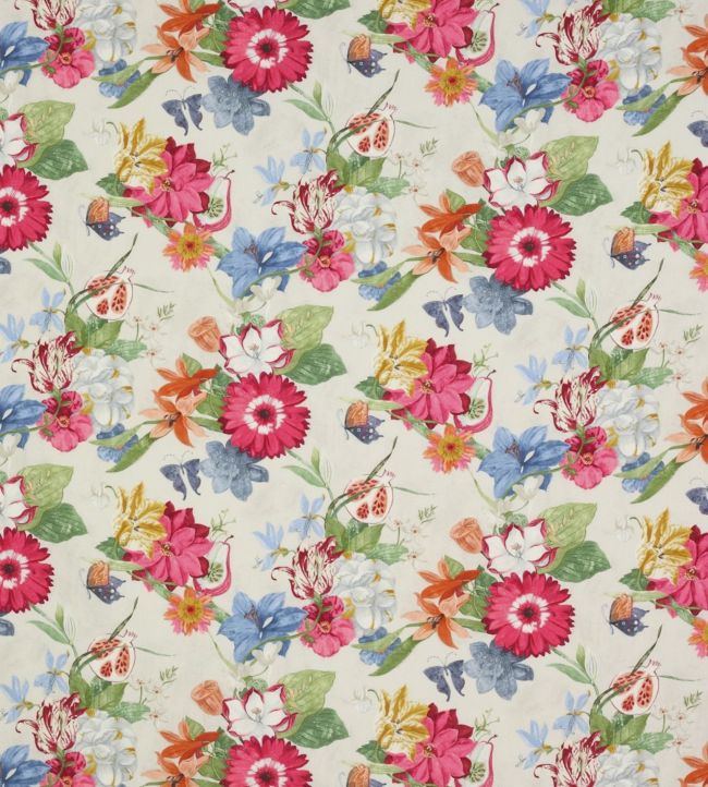 Ipanema Fabric by Jane Churchill in Neutral/Pastel | Jane Clayton