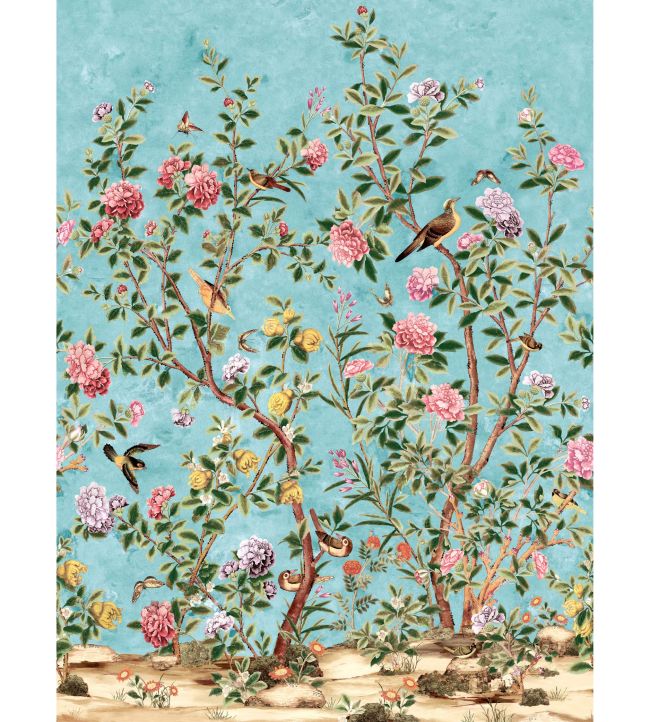 Thibaut - Jardin Bloom Wallpaper