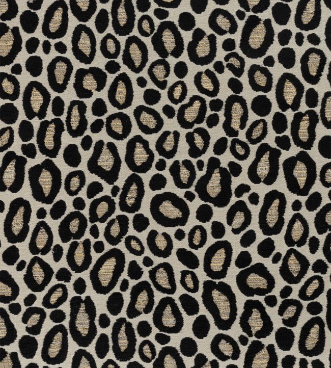 Kenzo Fabric in Ebony by Thibaut | Jane Clayton