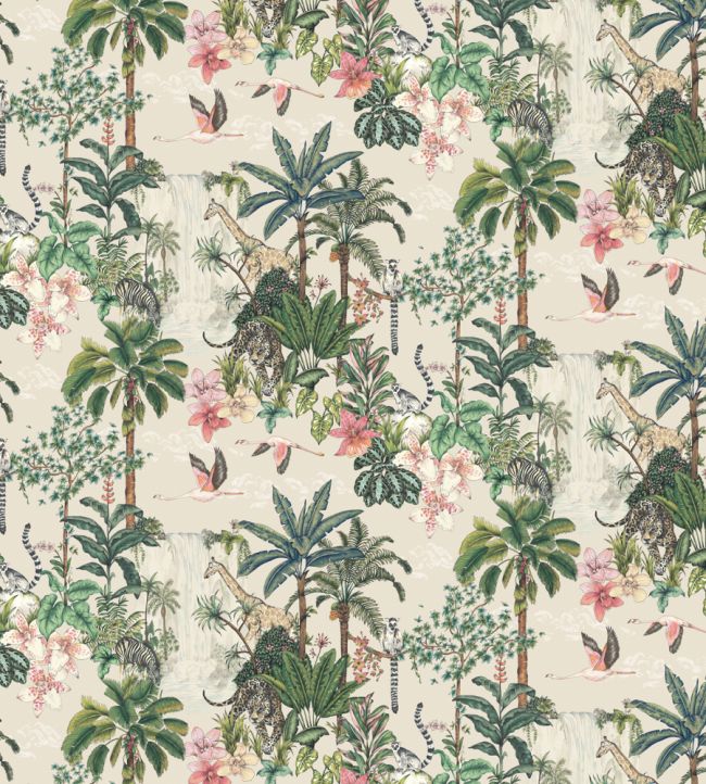 Kingdom Wallpaper in Sundae by Blendworth | Jane Clayton