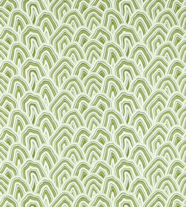 Kumo Fabric by Harlequin Seaglass / Forest / Silver Willow