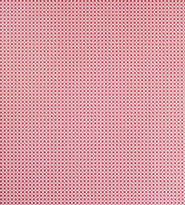 Lattice Cane Wallpaper in Red Pink by Barneby Gates | Jane Clayton