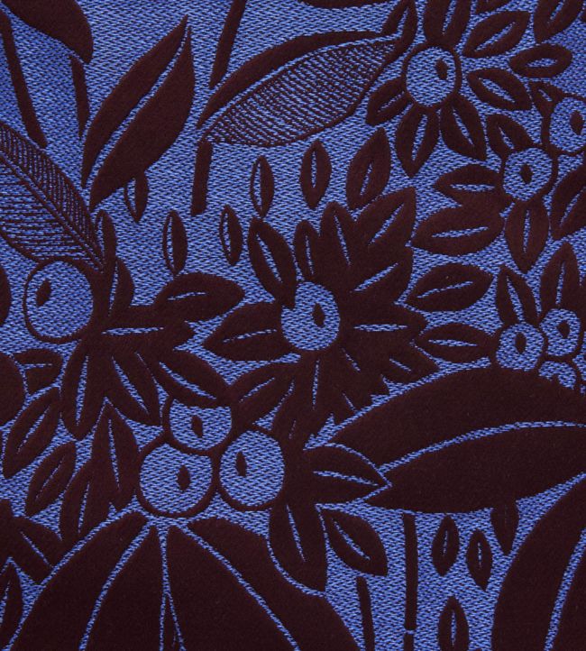 Vetiver Fabric by Lelievre in Iris | Jane Clayton