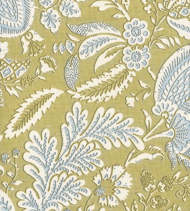 Wykeham Fabric by Lewis & Wood in Citrus | Jane Clayton