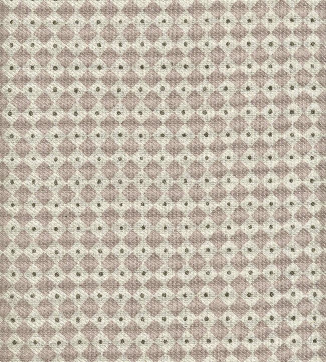 Diamond Dot Fabric by Lewis & Wood Rose