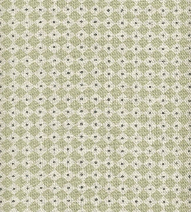 Diamond Dot Fabric by Lewis & Wood Greengage