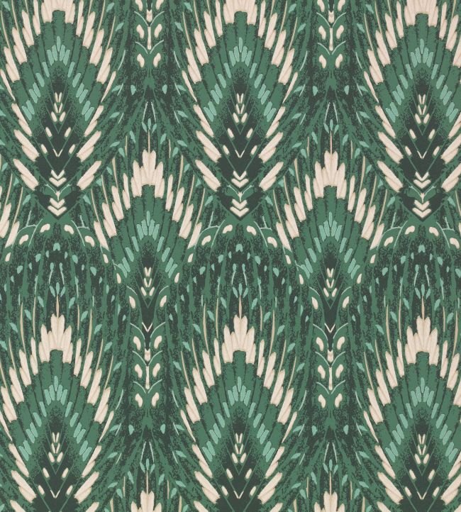 Lolana Wallpaper in Jade by Temperley London for Romo | Jane Clayton