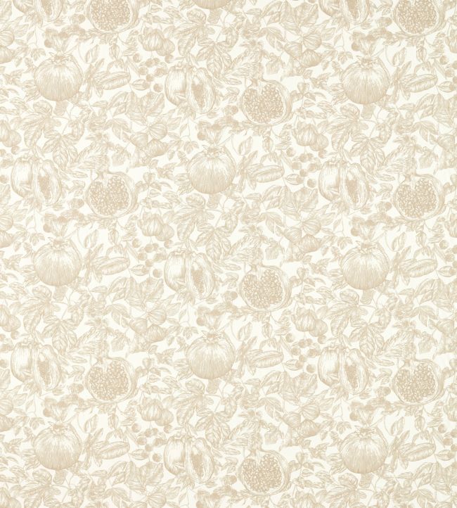 Melograno Fabric by Harlequin Shiitake / Fig Blossom