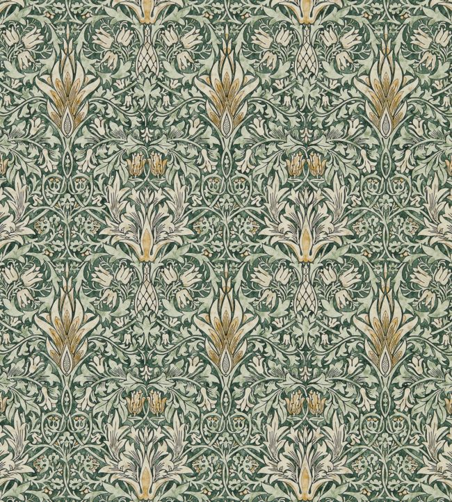 Snakeshead Wallpaper by Morris & Co in Forest/Thyme | Jane Clayton