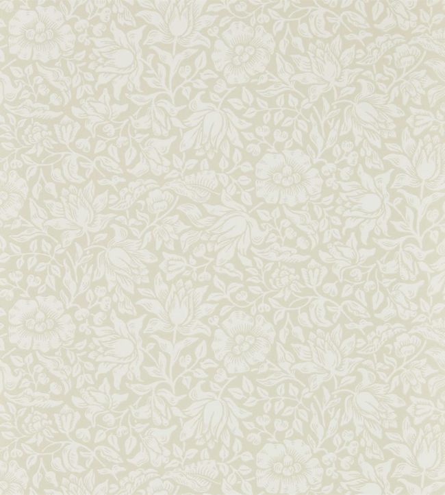 Mallow Wallpaper by Morris & Co in Cream Ivory | Jane Clayton