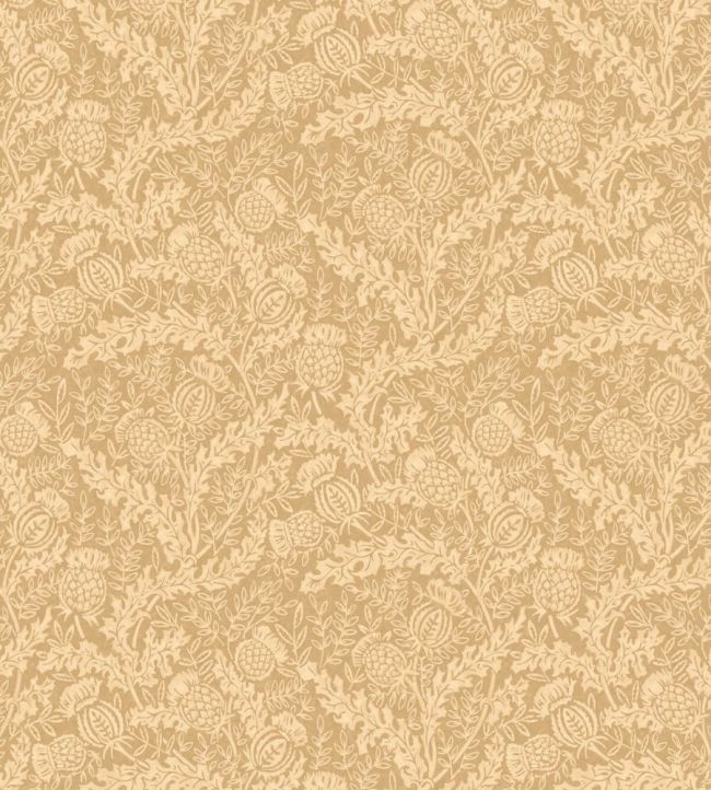 Mulberry Thistle Wallpaper In Parchment By Mulberry Home 