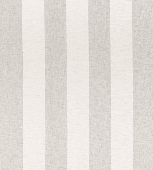 Newport Stripe Fabric by Thibaut Smoke and Linen